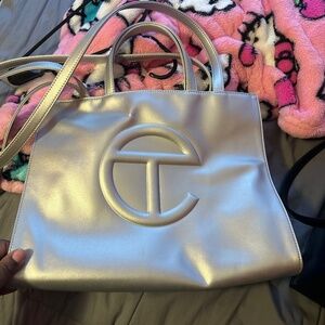 Medium Silver Telfar